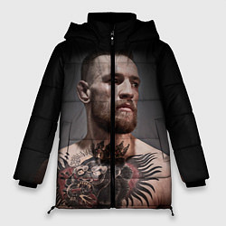 Куртка зимняя женская Conor McGregor, цвет: 3D-черный