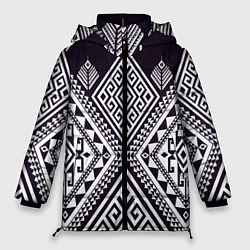 Куртка зимняя женская Мильфлер, цвет: 3D-черный