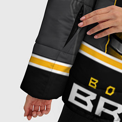 Куртка зимняя женская Boston Bruins, цвет: 3D-светло-серый — фото 2