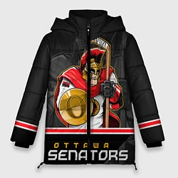 Куртка зимняя женская Ottawa Senators, цвет: 3D-черный