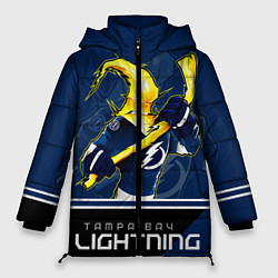 Куртка зимняя женская Bay Lightning, цвет: 3D-красный