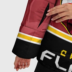 Куртка зимняя женская Calgary Flames, цвет: 3D-красный — фото 2