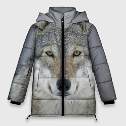 Женская зимняя куртка Милый волк