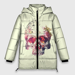 Куртка зимняя женская Skull, цвет: 3D-черный