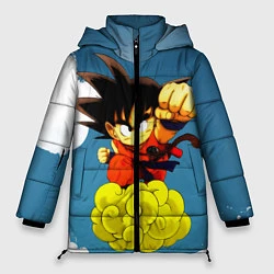 Куртка зимняя женская Small Goku, цвет: 3D-черный