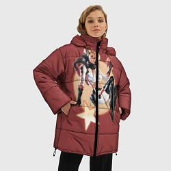 Куртка зимняя женская NukaCola, цвет: 3D-черный — фото 2