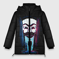 Женская зимняя куртка Mr Robot: Anonymous