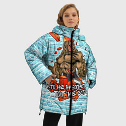 Куртка зимняя женская Строитель 4, цвет: 3D-черный — фото 2