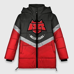 Куртка зимняя женская HellRaisers Uniform, цвет: 3D-красный