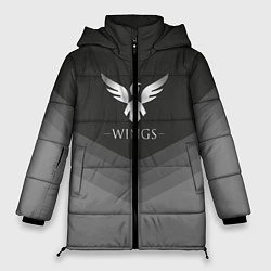 Куртка зимняя женская Wings Uniform, цвет: 3D-светло-серый