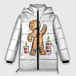 Куртка зимняя женская Печенюшка, цвет: 3D-черный