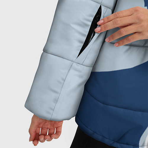 Женская зимняя куртка Пабло Эскобар / 3D-Красный – фото 5