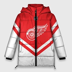 Куртка зимняя женская NHL: Detroit Red Wings, цвет: 3D-черный