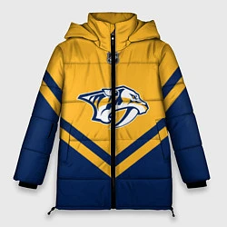 Куртка зимняя женская NHL: Nashville Predators, цвет: 3D-черный