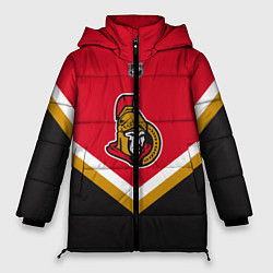 Куртка зимняя женская NHL: Ottawa Senators, цвет: 3D-черный