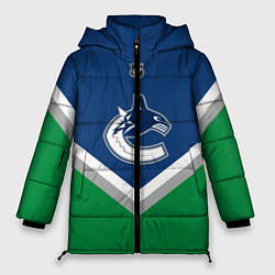 Куртка зимняя женская NHL: Vancouver Canucks, цвет: 3D-черный