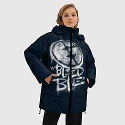 Куртка зимняя женская Bleed Blue, цвет: 3D-черный — фото 2