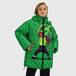 Куртка зимняя женская Брокко Ли, цвет: 3D-красный — фото 2