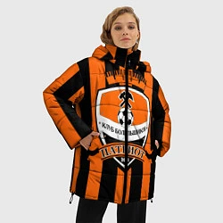 Куртка зимняя женская Клуб болельщиков Патриот, цвет: 3D-черный — фото 2