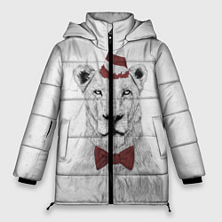 Куртка зимняя женская Новогодняя Леви, цвет: 3D-черный