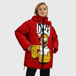 Куртка зимняя женская Duff Beer, цвет: 3D-светло-серый — фото 2