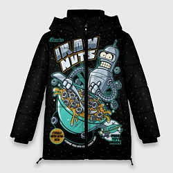 Куртка зимняя женская Iron Nuts, цвет: 3D-черный