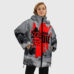 Куртка зимняя женская Snowboarding, цвет: 3D-красный — фото 2