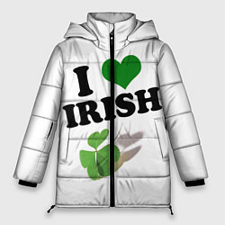 Женская зимняя куртка Ireland, I love Irish