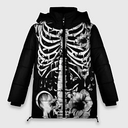 Женская зимняя куртка Floral Skeleton