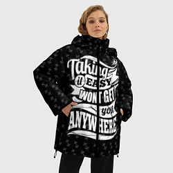 Куртка зимняя женская Taking It Easy, цвет: 3D-черный — фото 2
