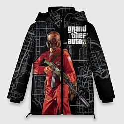 Женская зимняя куртка GTA V: Map