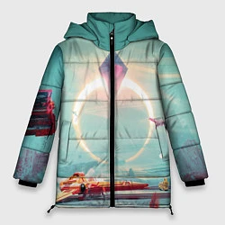 Куртка зимняя женская No Mans Sky, цвет: 3D-черный