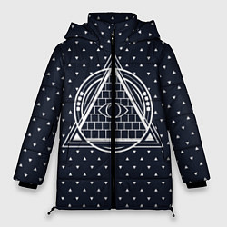Куртка зимняя женская Illuminati, цвет: 3D-светло-серый