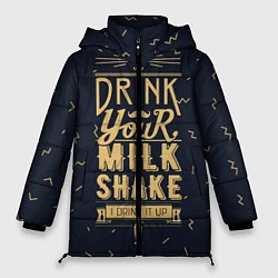 Куртка зимняя женская Milk Shake, цвет: 3D-черный