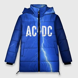 Куртка зимняя женская AC/DC: Lightning, цвет: 3D-светло-серый
