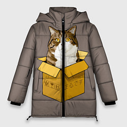 Женская зимняя куртка Котик в коробке