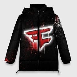 Куртка зимняя женская FaZe Clan: Black collection, цвет: 3D-черный