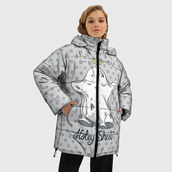 Куртка зимняя женская Holey Sheet, цвет: 3D-красный — фото 2