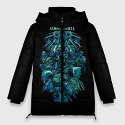 Куртка зимняя женская Ghost In The Shell 7, цвет: 3D-черный