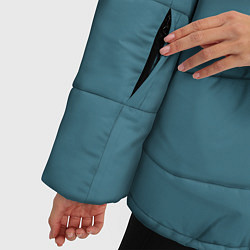 Куртка зимняя женская Газированная вода, цвет: 3D-светло-серый — фото 2