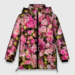 Куртка зимняя женская Розовый рай, цвет: 3D-светло-серый