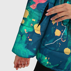 Куртка зимняя женская Dali Art, цвет: 3D-черный — фото 2