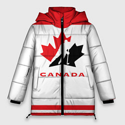 Куртка зимняя женская Canada Team, цвет: 3D-черный