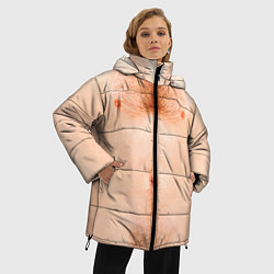 Куртка зимняя женская Мужская грудь, цвет: 3D-красный — фото 2