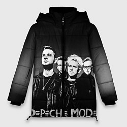Куртка зимняя женская Depeche Mode: mono, цвет: 3D-черный
