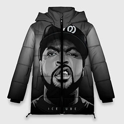Куртка зимняя женская Ice Cube: Gangsta, цвет: 3D-светло-серый