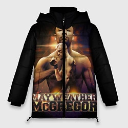 Женская зимняя куртка Mayweather vs McGregor