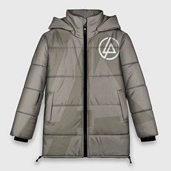 Куртка зимняя женская Linkin Park: Grey style, цвет: 3D-красный