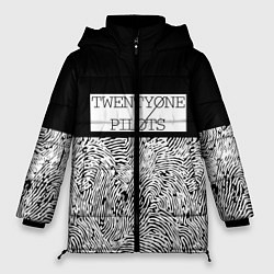 Куртка зимняя женская Twenty one pilots: Duo colour, цвет: 3D-черный
