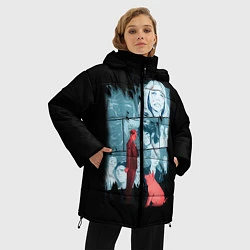 Куртка зимняя женская Black Mirror: Stories, цвет: 3D-черный — фото 2